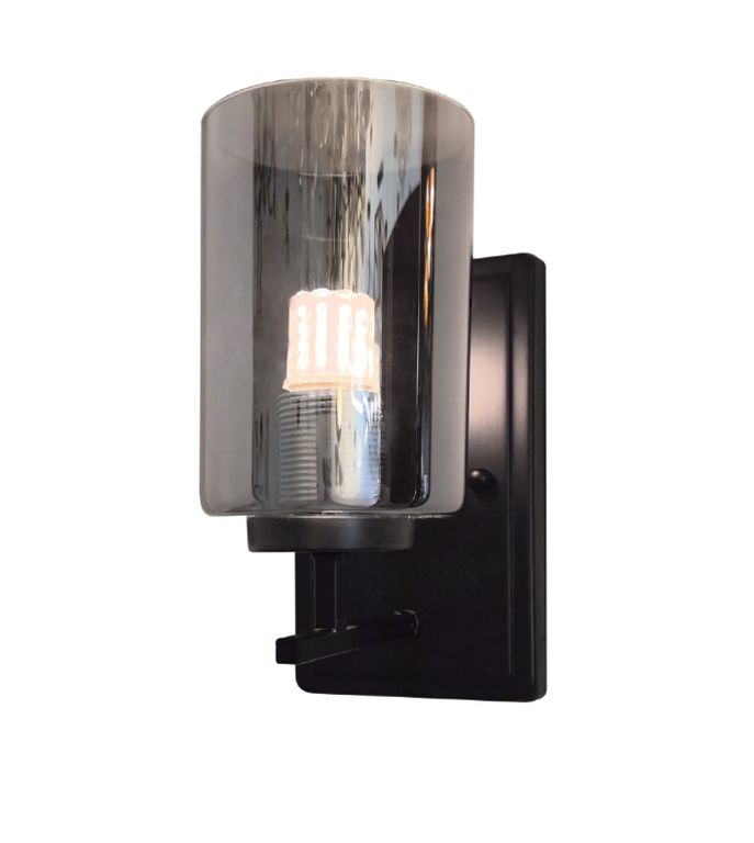Aplique Petri Black Led