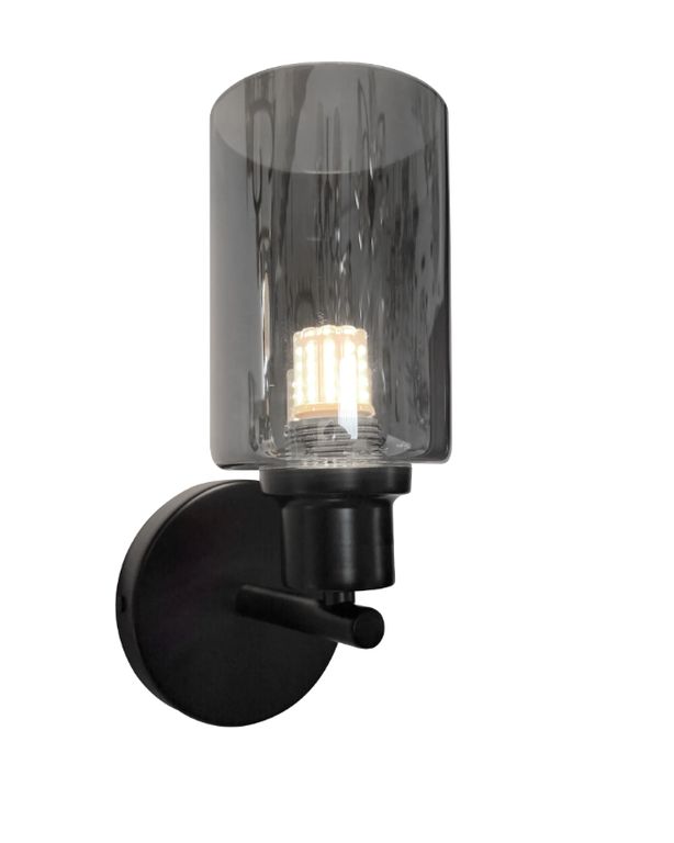 Aplique Glover Black Led