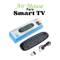 GENERICO - Control air mouse teclado inalámbrico para Android TV Box Smart TV