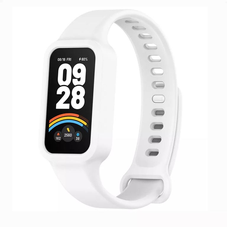 Correa Silicona Para Xiaomi Band 9 Active - Blanco