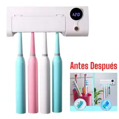OEM - Sanitizador Ultravioleta de 4 Cepillos Dentales con Tecnología UV