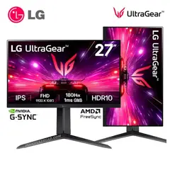 LG - Monitor UltraGear 27GS65F-B 27 IPS FHD 180Hz 1ms G-Sync