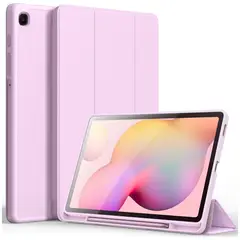 GENERICO - Funda Smart Case Portapencil Para Samsung S6 Lite 10 .4" - ROSADO 2