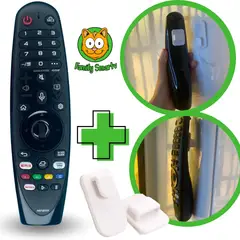 GENERICO - Control Remoto LG Magic 2018-2019-2020 Sin Voz + Soporte