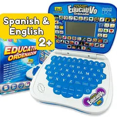 TOYUN TOYUN - Mini Laptop Didadctico Azul Para Niños