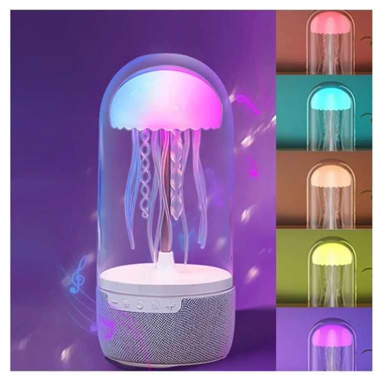 Parlante Lámpara de Medusas Bluetooth