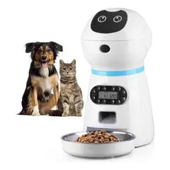 PELUDINES - Robot Alimentador Automático Para Mascotas Dispensador