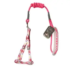 GENERICO - Arnes Regulable Con Correa Talla Xs - Rosado