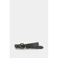 VELEZ - Vélez Correa Doble Faz De Cuero Para Mujer Monogram Negro