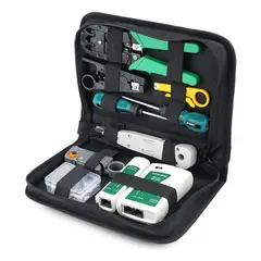 QUICK - Kit De Herramientas Para Redes Crimpeadora Pelacable Rj45