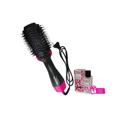 GENERICO - Cepillo Secador Alisador de Cabello 3 en 1 + Obsequio