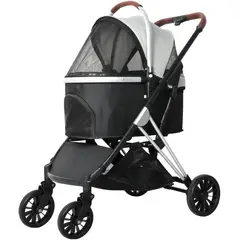 GENERICO - Coche para Perros Premiun 3en1