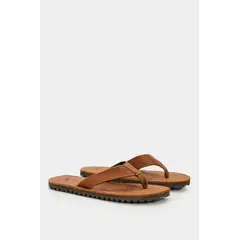 VELEZ - Vélez Sandalia Plana Nong Cuero Hombre Miel