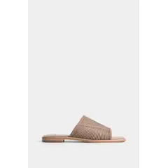 VELEZ - Vélez Sandalias Plana Inflexus Cuero Mujer Arena