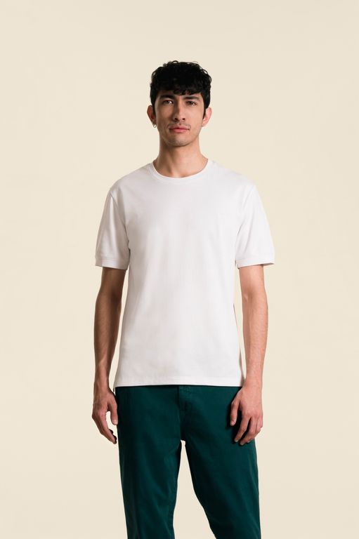 Vélez Polo Micropima Arizona Hombre Semi Ajustada Blanco