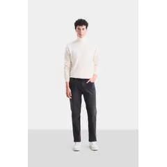 VELEZ - Vélez Jean Napo En Black Denim Hombre Semifit Gris