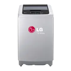 LG - Lavadora 13 KG Carga Superior Smart Inverter Turbodrum WT13DPBK Gris