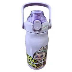 GENERICO - Vaso Térmico 1200ml con Diseño de Labubu y Asa Portátil