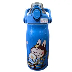 GENERICO - Vaso Térmico 1200ml con Diseño de Labubu y Asa Portátil