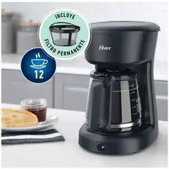 OSTER - Cafetera BVSTDCS12B 12 tazas