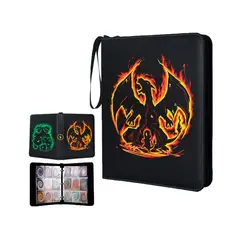 POKEMON - Folder 9 Pocket 900 Cartas Charizard Venasaur