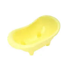 GENERICO - Baño tipo tina para hamsters amarillo