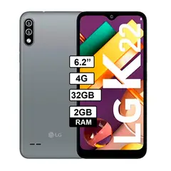 LG - Celular K22 2GB RAM - 32GB Color Gris