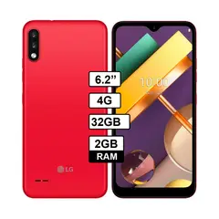LG - Celular K22 2GB RAM - 32GB Color Rojo