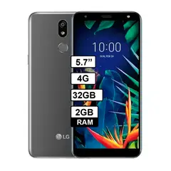 LG - Celular K40 32GB - 2GB RAM Color Gris platino