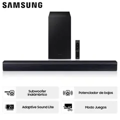 SAMSUNG - SOUNDBAR Bluetooth 300 W 2.1CH HW-C450/PE NEGRO