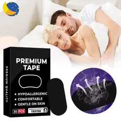 GENERICO - Cinta Bucal para Dormir Promueve la Respiración Nasal Antirronquidos
