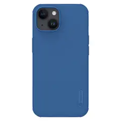 NILLKIN - Case Super Frosted Magnetic para iPhone 15 - Carcasa - Azul