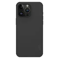 NILLKIN - Case Super Frosted Magnetic para iPhone 15 Pro Max - Negro