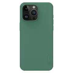 NILLKIN - Case Super Frosted Magnetic para iPhone 15 Pro Max - Verde