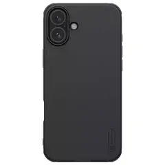 NILLKIN - Case Super Frosted Magnetic para iPhone 16 Plus - Negro
