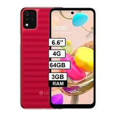 LG - Celular K42 64GB - 3GB RAM Color Rojo