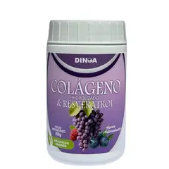 DINOA - Colágeno Hidrolizado & Resveratrol de 300g Dinoa- Energía Juventud y Protección