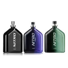 CYZONE - KIT x3 Nitro Clasic Vision y Night Perfume de Hombre