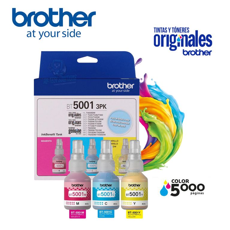 TINTA ORIGINAL BT5001 3PK