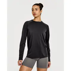 GENERICO - POLO DEPORTIVO MANGA LARGA MUJER DE LYCRA - CAMISETA MANGA LARGA MUJER