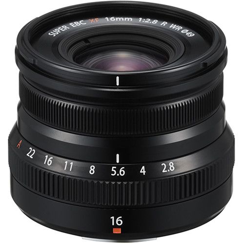 XF 16mm f/2.8 R WR Lente - Negro
