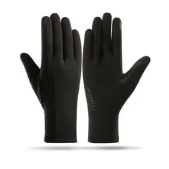 BLWOENS - Guantes de abrigo de invierno para mujeres - Negro