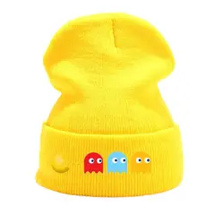 GENERICO - Beanie Pacman Amarillo Importada Gorro