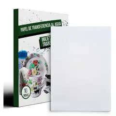 GENERICO - Papel de transferencia al agua decal inkjet X10H A4