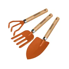 TRAMONTINA - Herramientas para jardín 3 piezas -