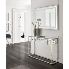 GENERICO - Consola Recibidor Bellamor Acero Inoxidable