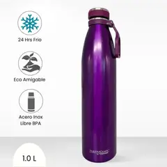 THERMOS - Botella De Agua De Acero Inoxidable Moray 1000ml MORADO