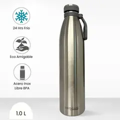 THERMOS - Botella de Agua De Acero Inoxidable Moray 1000ml PLATEADO