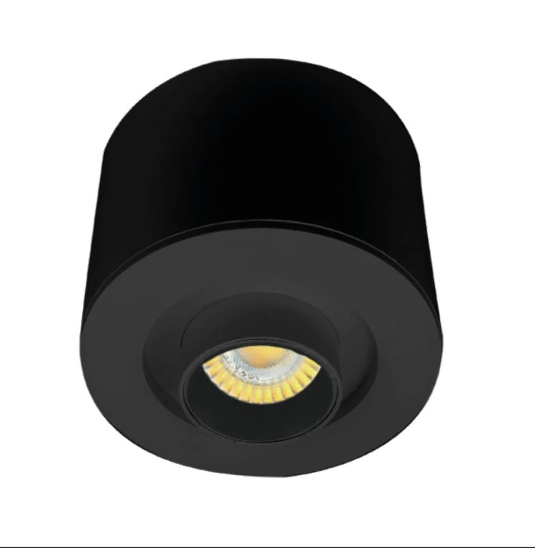 Spot Led Adosado 6W Black