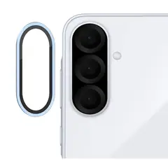 GENERICO - Protector de Cámara Compatible con Galaxy A56 - Celeste